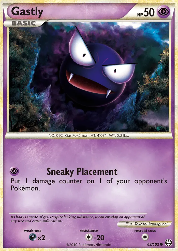 Card image of Gastly