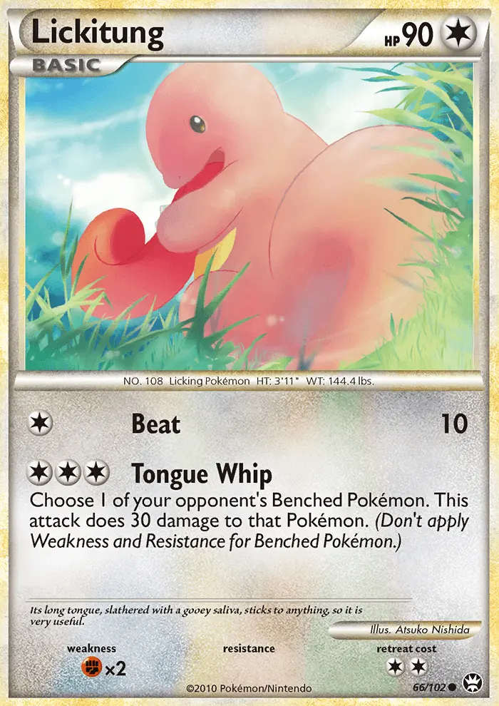 Card image of Lickitung