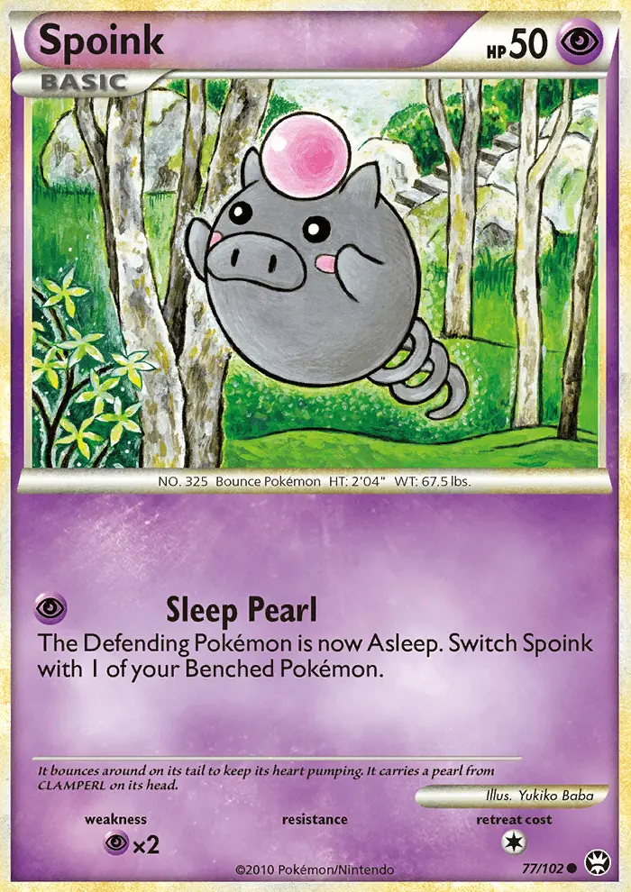 Card image of Spoink