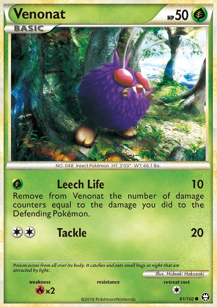 Card image of Venonat