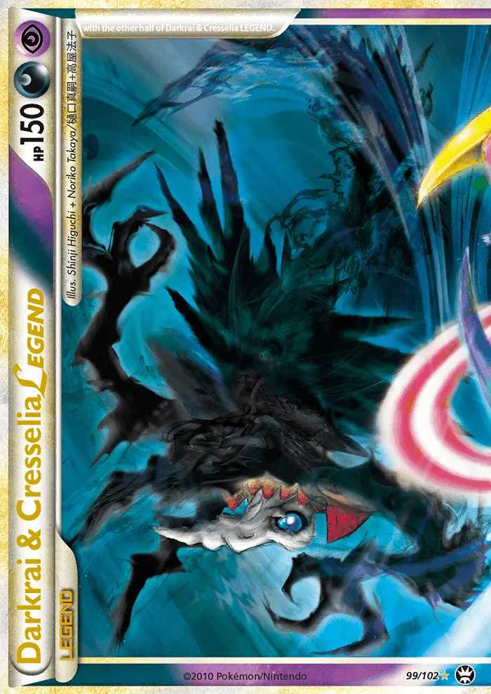 Card image of Darkrai & Cresselia LEGEND