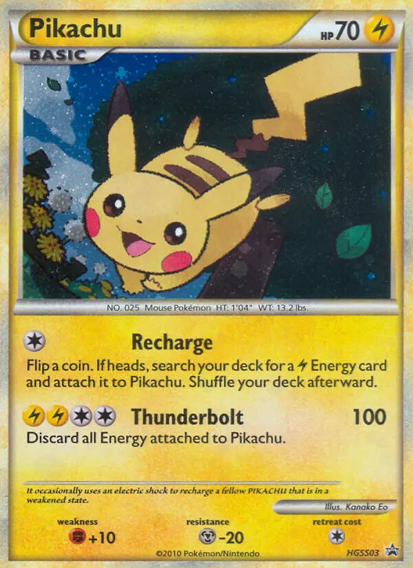 Card image of Pikachu