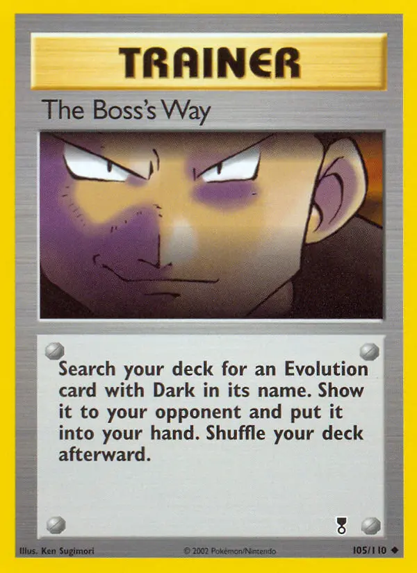 Card image of The Boss's Way
