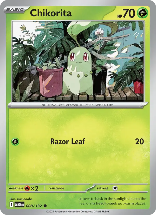 Card image of Chikorita