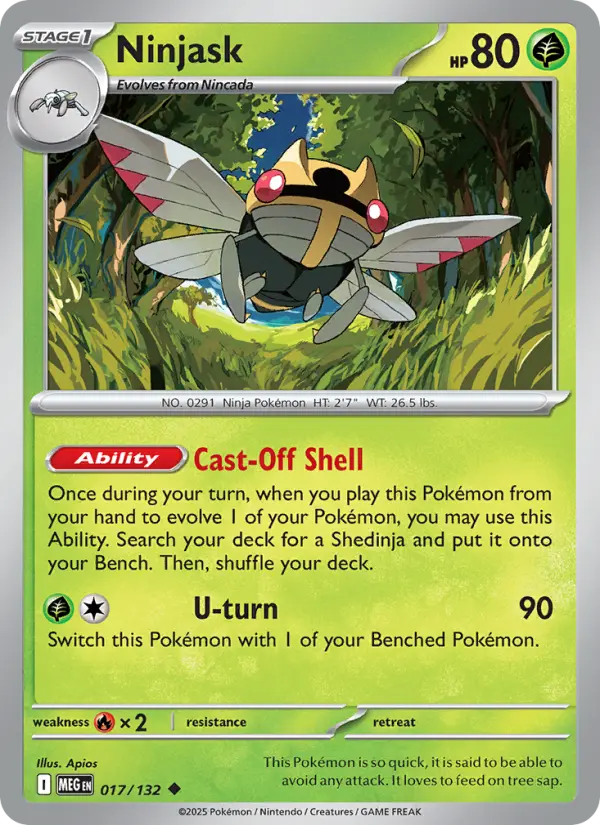 Card image of Ninjask