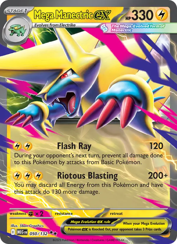 Card image of Mega Manectric ex