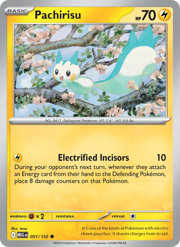 Card image of Pachirisu