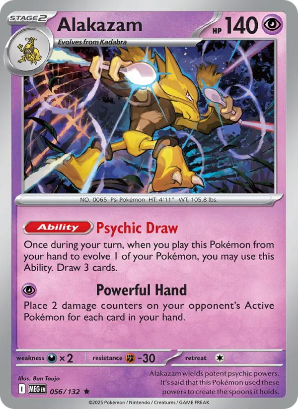 Card image of Alakazam