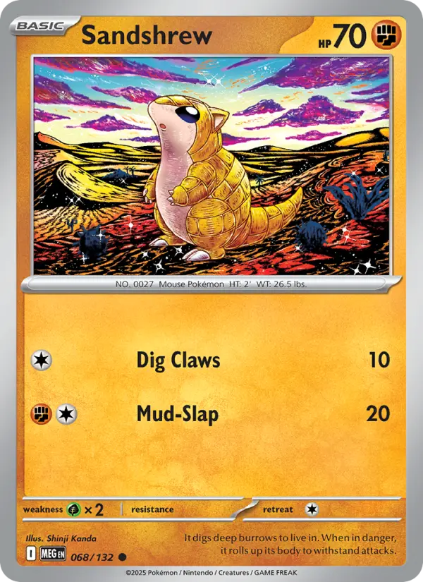 Card image of Sandshrew