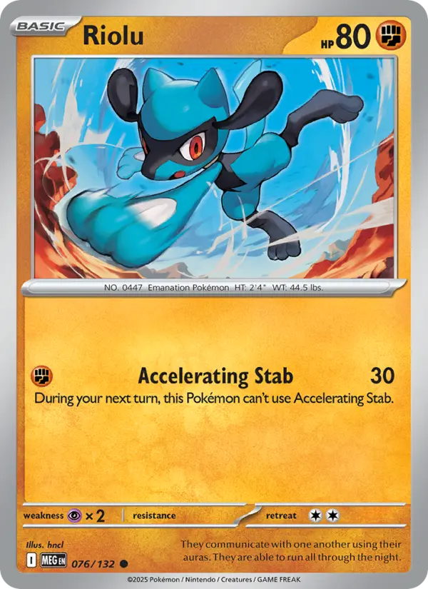 Card image of Riolu
