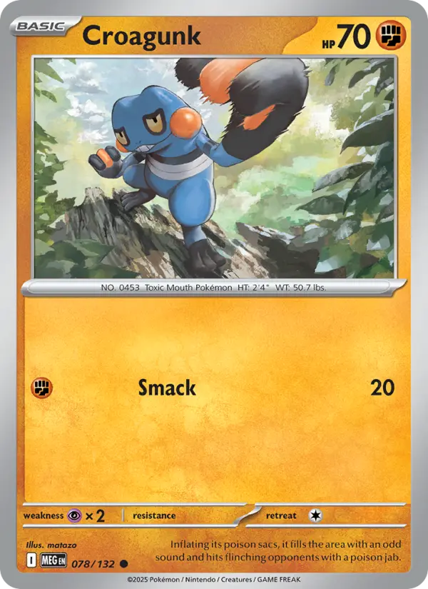 Card image of Croagunk