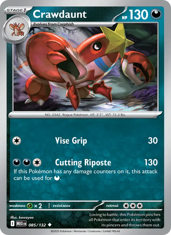 Card image of Crawdaunt