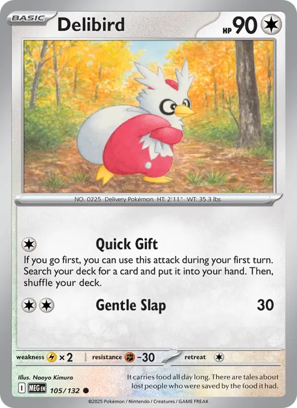 Card image of Delibird