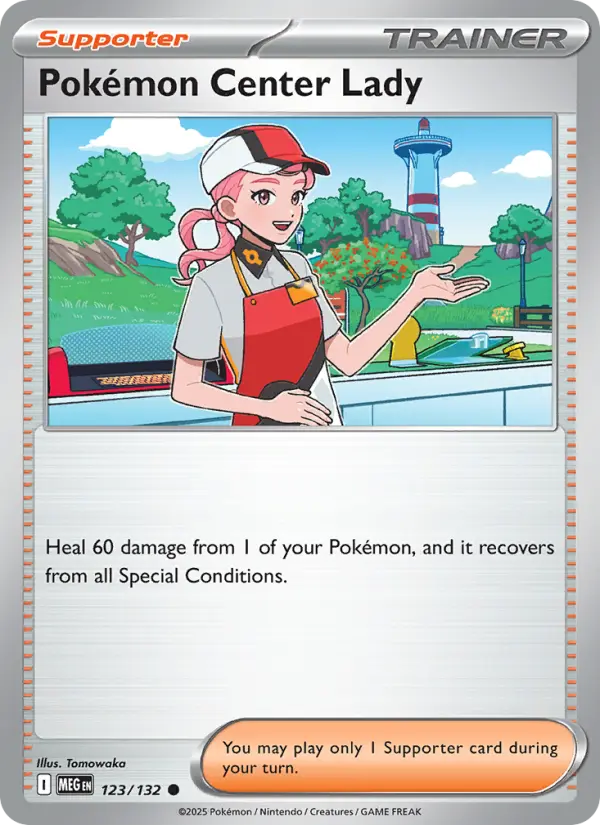 Card image of Pokémon Center Lady