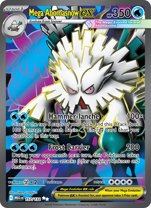 Card image of Mega Abomasnow ex