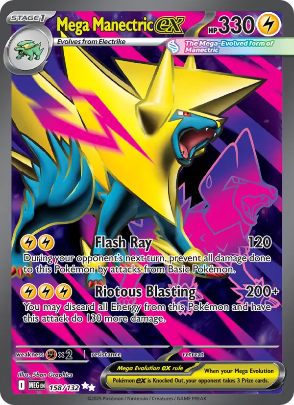 Card image of Mega Manectric ex