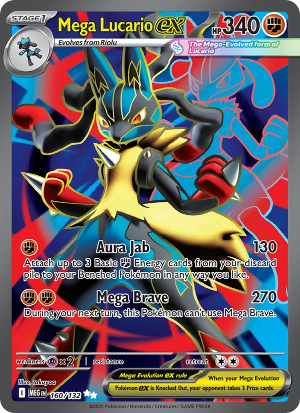 Card image of Mega Lucario ex