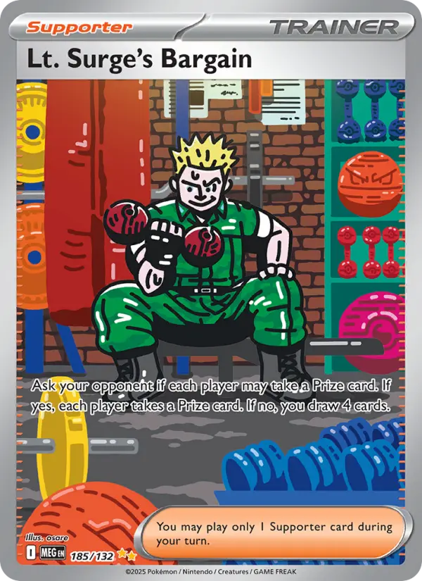 Card image of Lt. Surge's Bargain