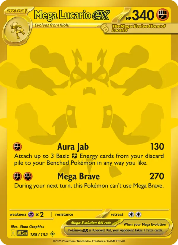 Card image of Mega Lucario ex