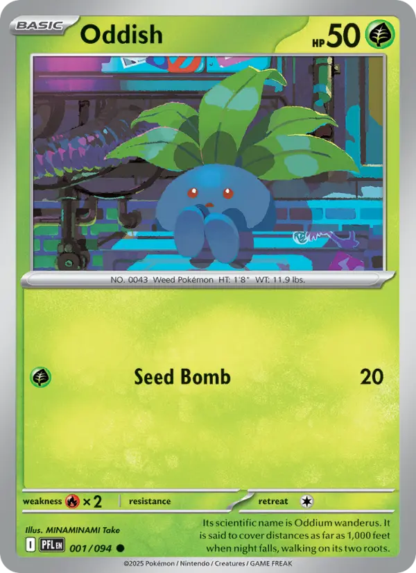 Card image of Oddish