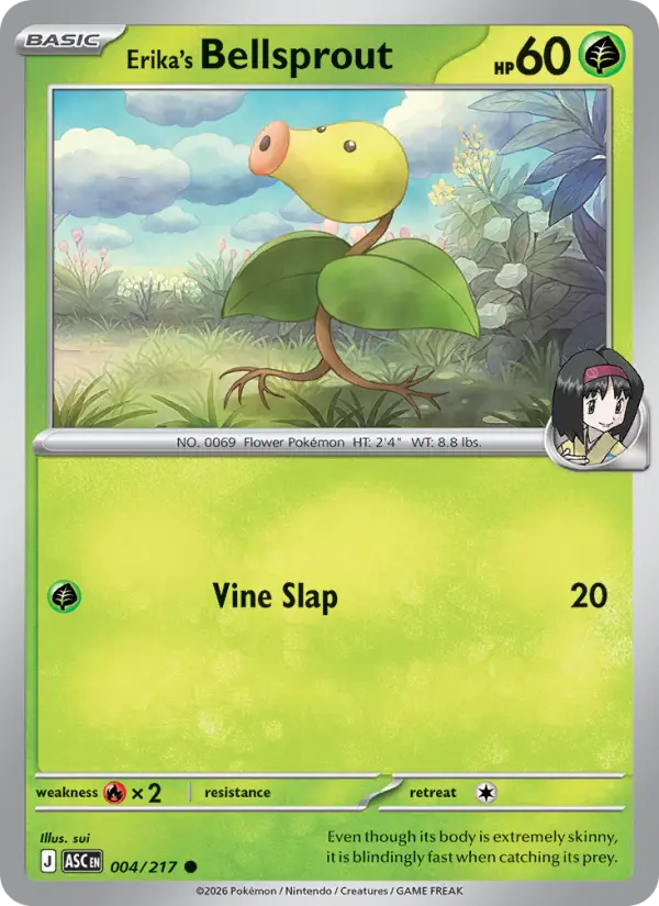Card image of Erika's Bellsprout