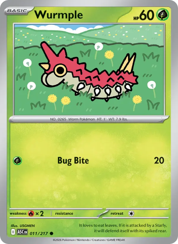 Card image of Wurmple