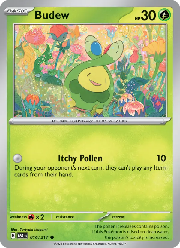 Card image of Budew