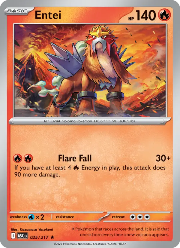 Card image of Entei