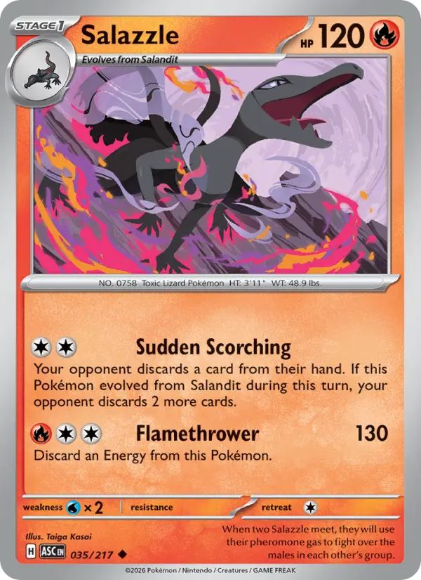 Card image of Salazzle