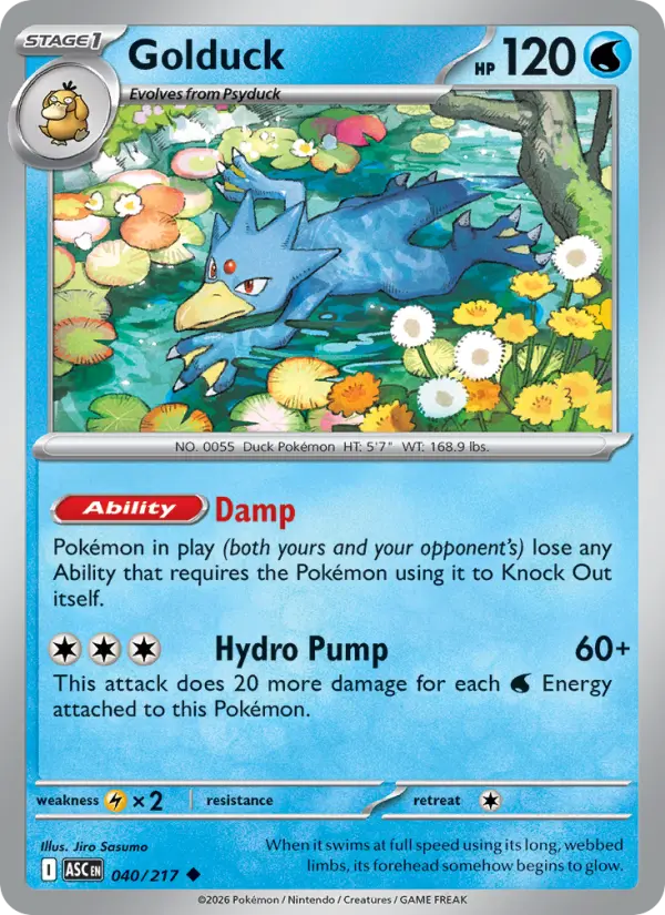 Card image of Golduck