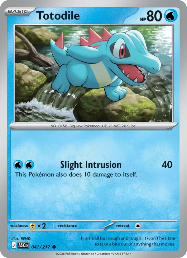 Card image of Totodile