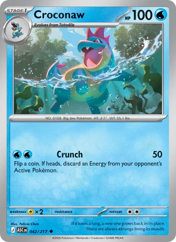 Card image of Croconaw
