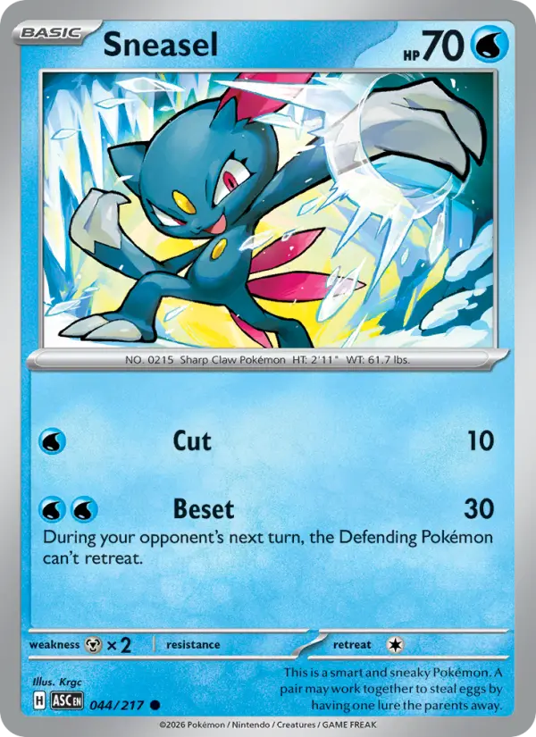 Card image of Sneasel