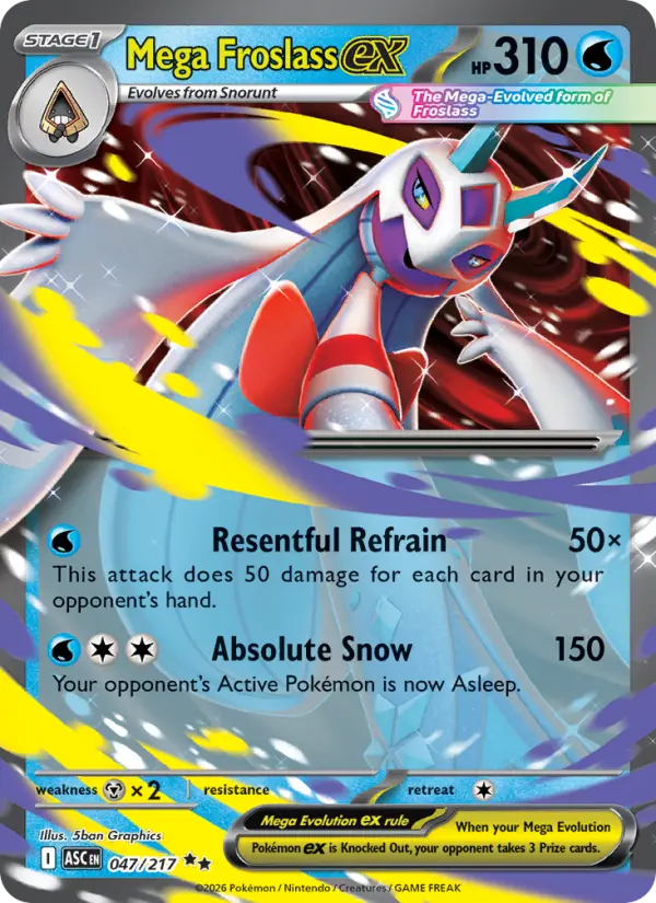 Card image of Mega Froslass ex
