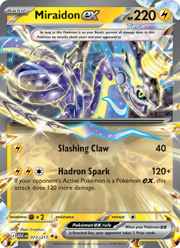 Card image of Miraidon ex