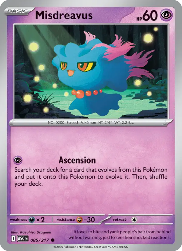 Card image of Misdreavus