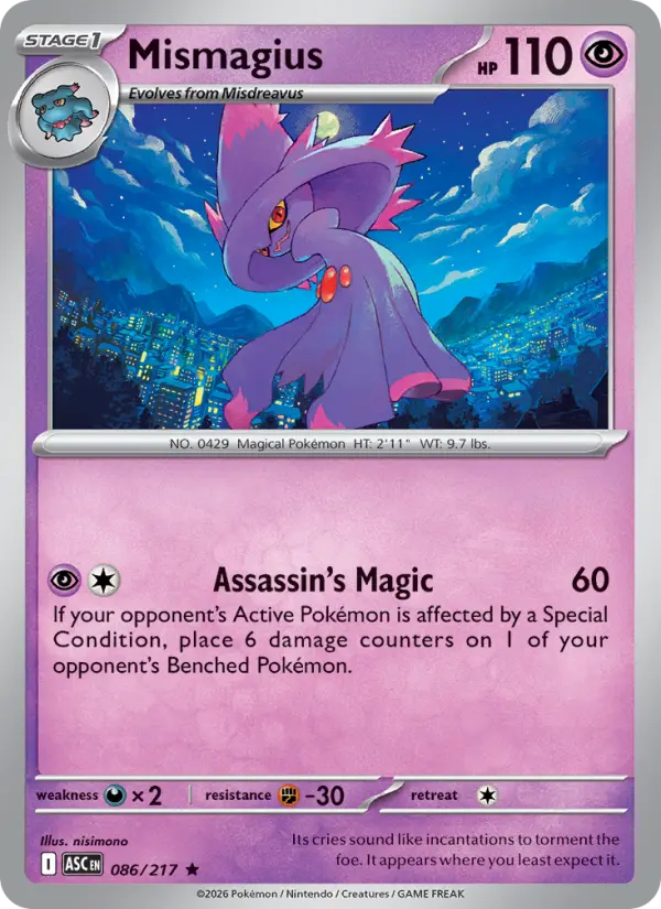 Card image of Mismagius