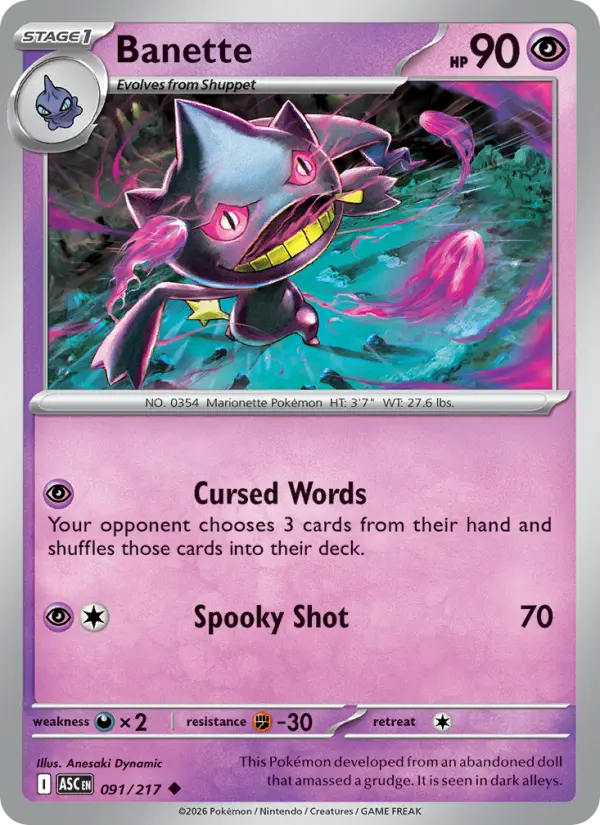 Card image of Banette