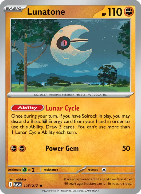 Card image of Lunatone