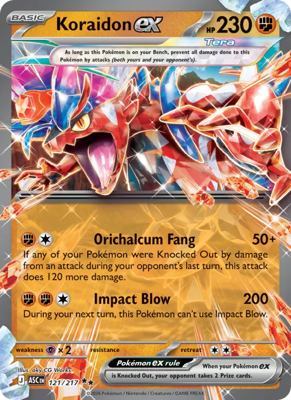 Card image of Koraidon ex