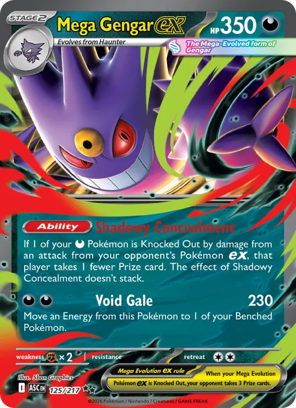 Card image of Mega Gengar ex