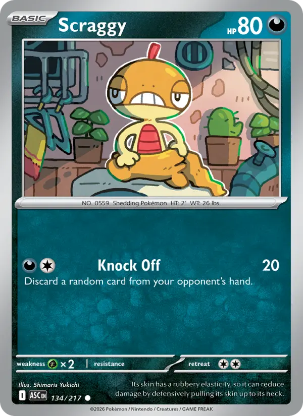 Card image of Scraggy