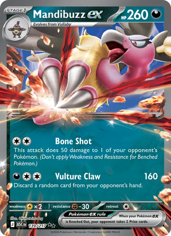 Card image of Mandibuzz ex