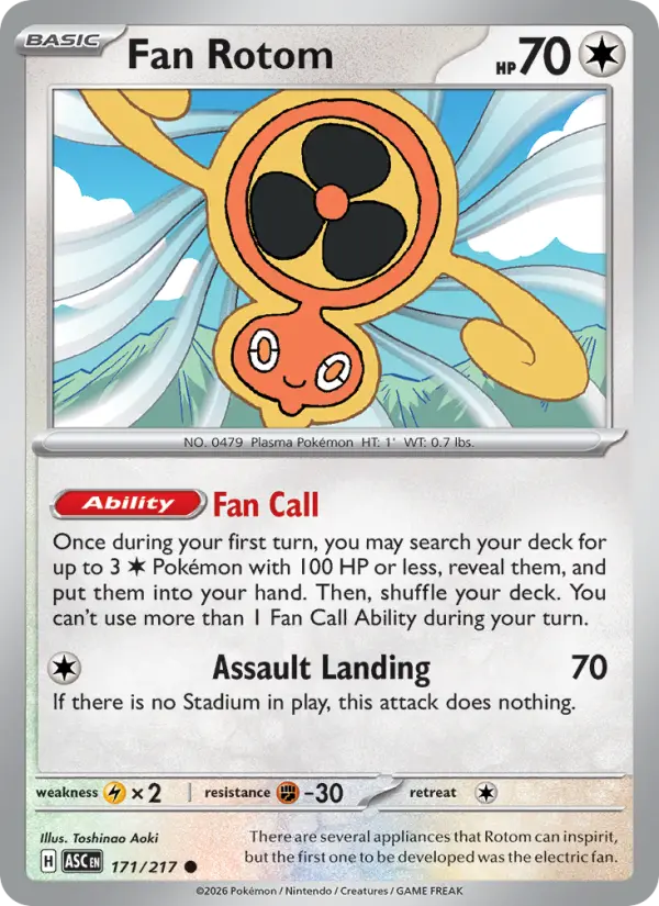 Card image of Fan Rotom