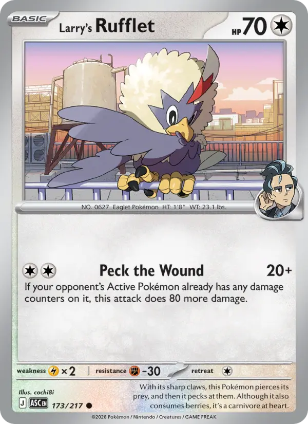 Card image of Larry's Rufflet