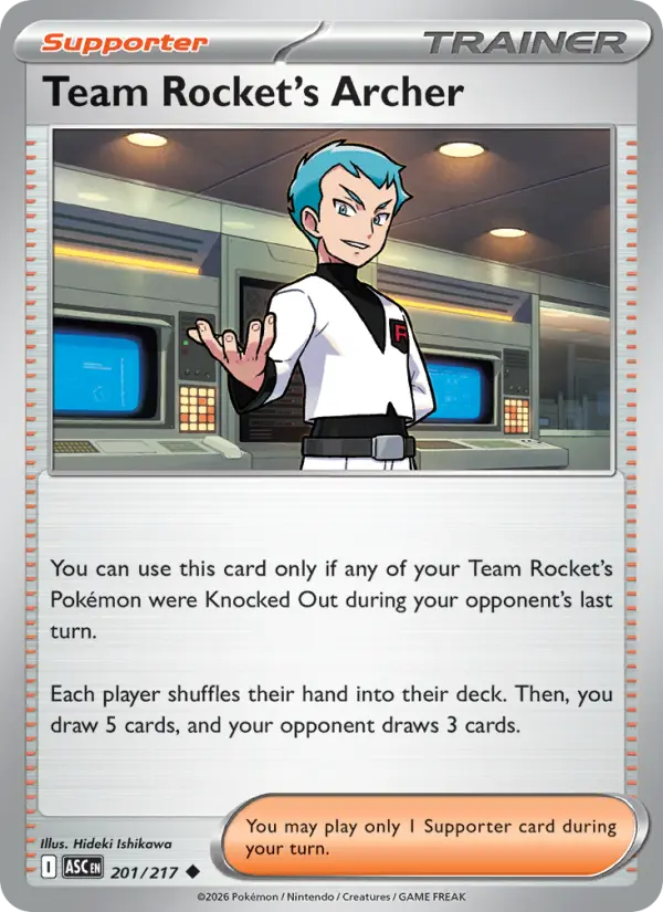 Card image of Team Rocket's Archer