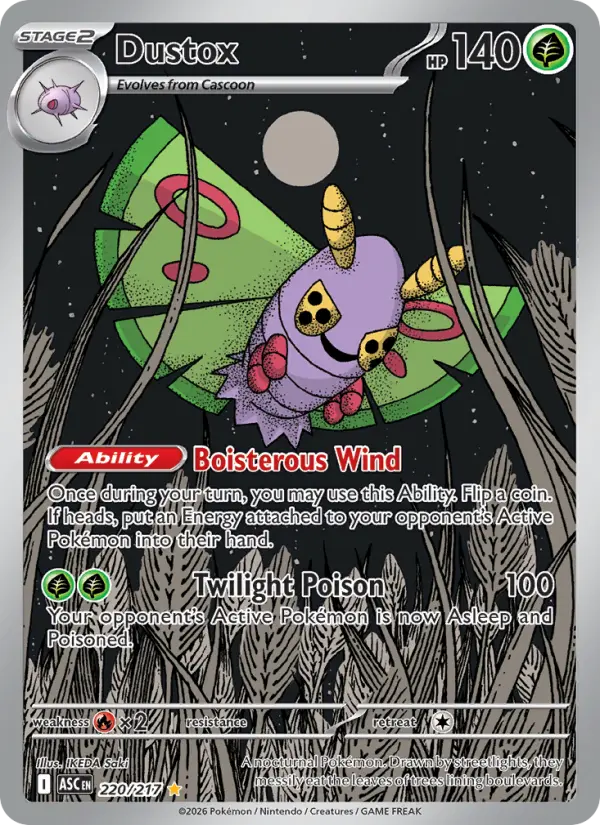Card image of Dustox