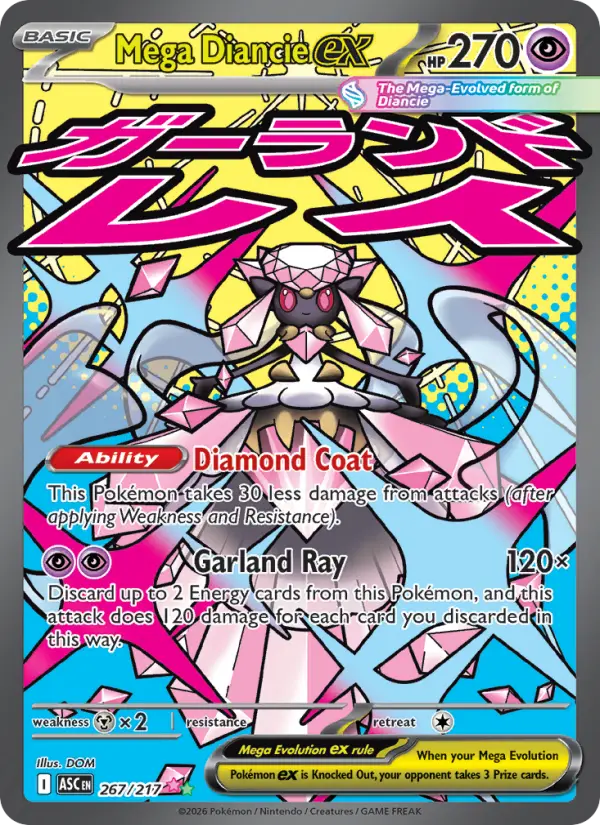 Card image of Mega Diancie ex