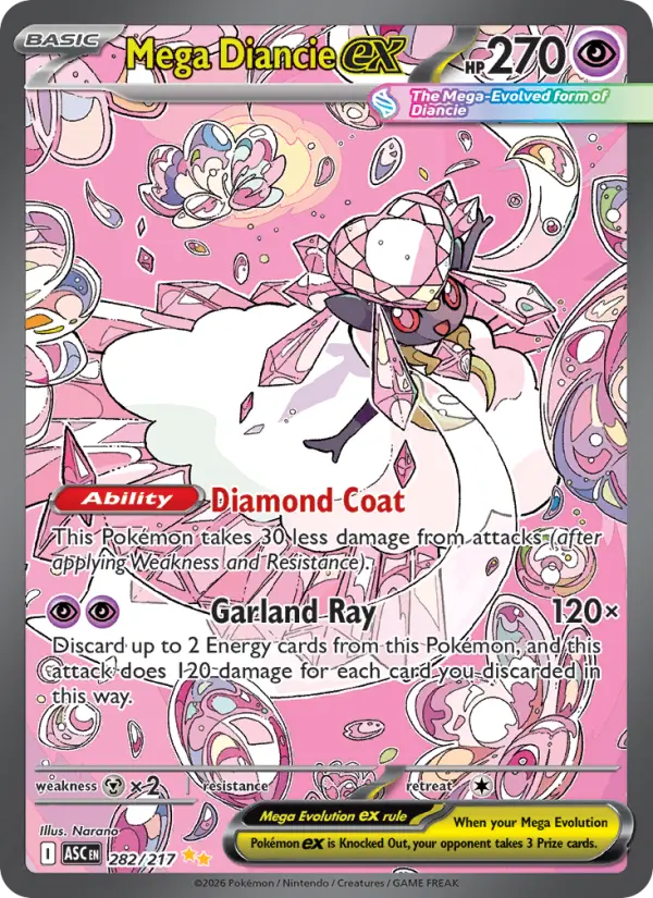 Card image of Mega Diancie ex
