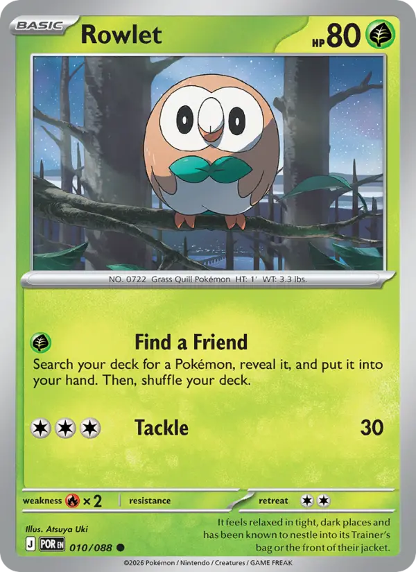 Card image of Rowlet